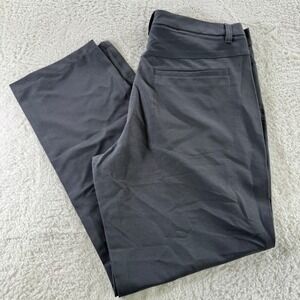 FootJoy Performance Pants Mens Size 33 x 30‎ Athletic Fit Gray Flat Front Golf